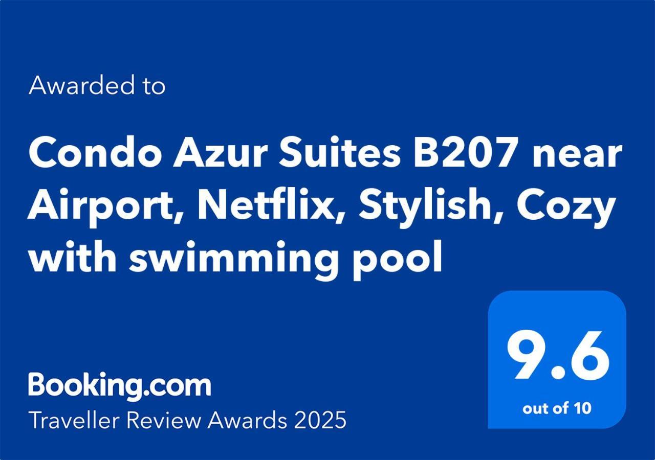 Condo Azur Suites B207 Near Airport, Netflix, Stylish, Cozy With Swimming Pool Lapu-Lapu City Zewnętrze zdjęcie